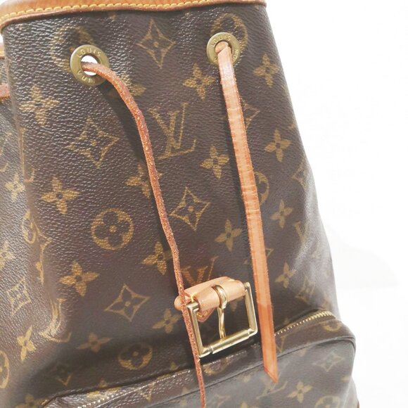 🔥EXTRA LARGE🔥 Authentic Louis Vuitton Montsouris Backpack GM Monogram Bag - Picture 13 of 16